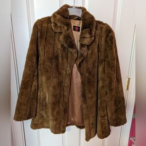 Gallery very soft faux fur jacket